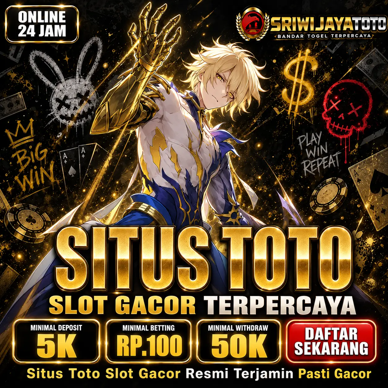 SRIWIJAYATOTO: Rujukan Situs Toto Slot Gacor & Bandar Togel Online Terpercaya Resmi Jaman Now